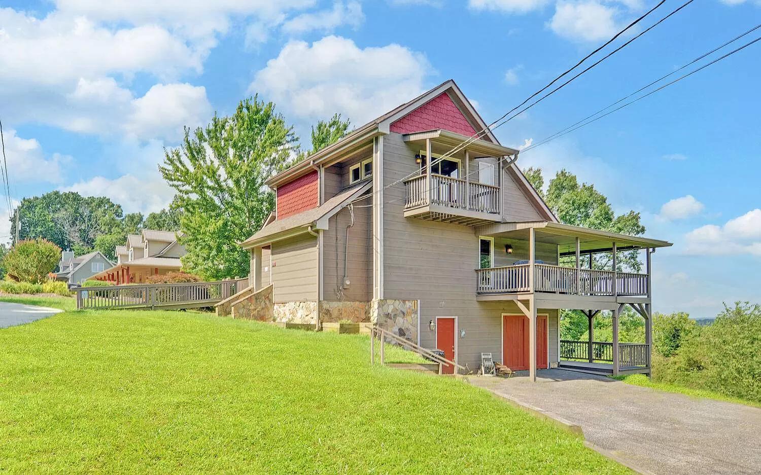 Birds Eye Cabin - Sunset & Starry Retreat Pet Friendly W Private Hottub, Fire Pit And Game Room Ellijay Exteriör bild