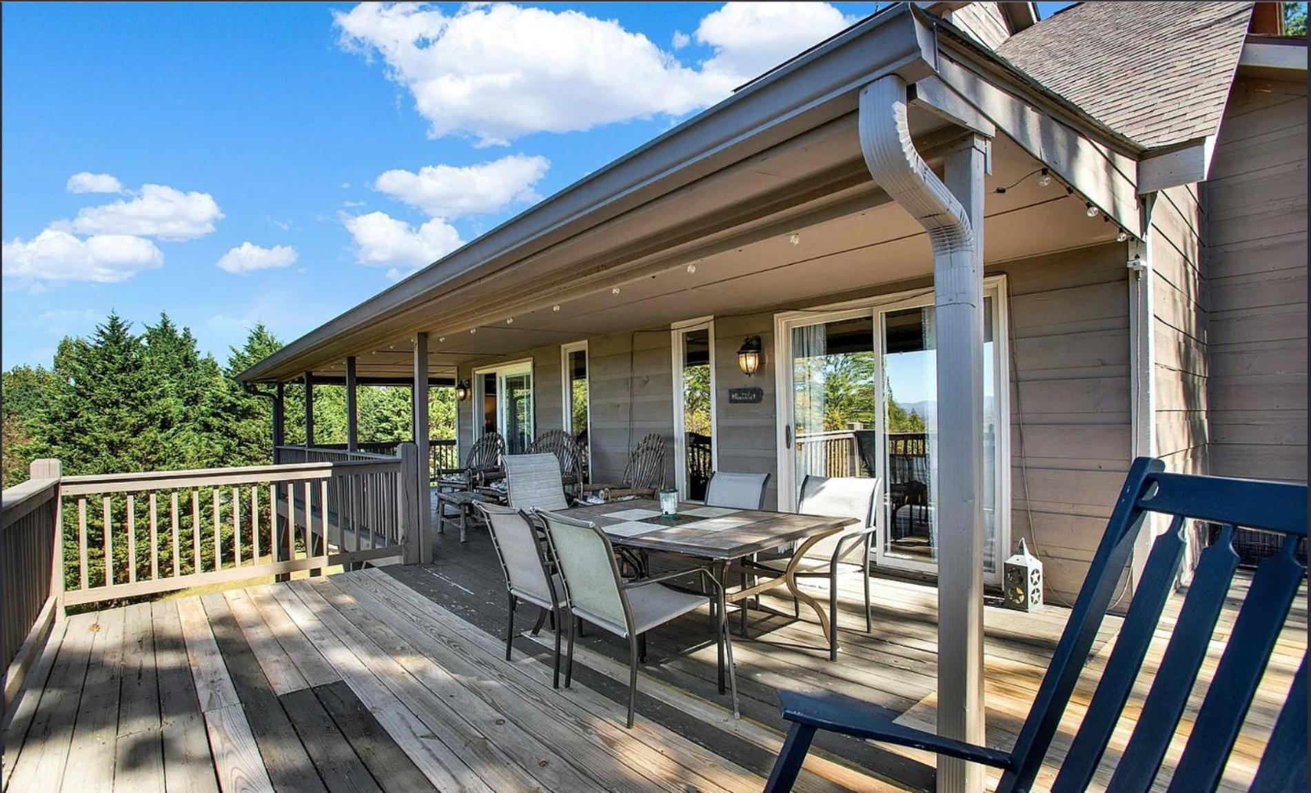 Birds Eye Cabin - Sunset & Starry Retreat Pet Friendly W Private Hottub, Fire Pit And Game Room Ellijay Exteriör bild